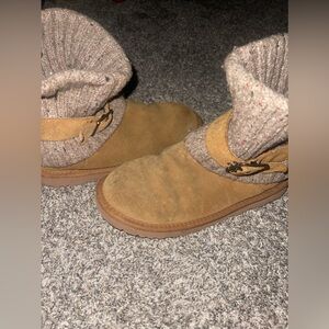 Tan UGGS, size 8